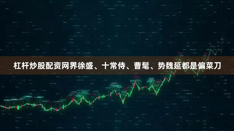 杠杆炒股配资网界徐盛、十常侍、曹髦、势魏延都是偏菜刀